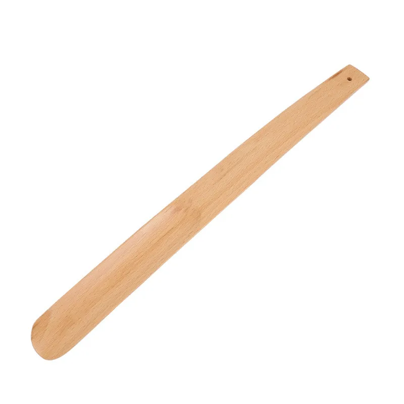 durable wooden long shoehorn custom shoe horn