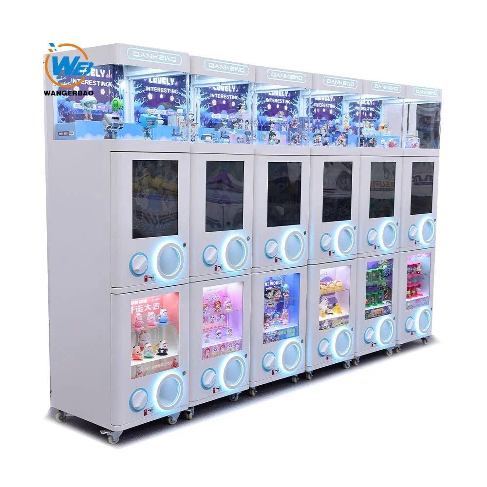 New Design Coin Operated Game Redeem Gacha Gift Gaming Equipment Indoor Coin Operated Reward Gift Game Machine Gashapon Machines