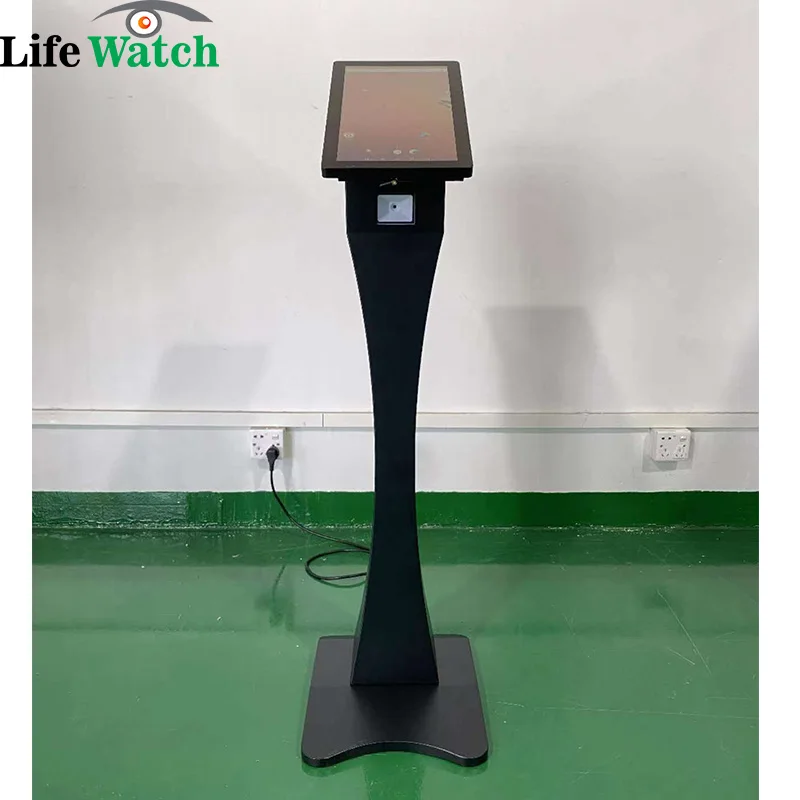 13 Inch indoor Interactive  touch slim stand type Type LCD Digital Signage Advertising Screen Floor Stand KiosksFactory direct