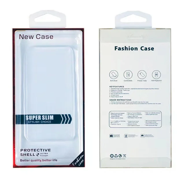 
Wholesale Blister PVC Plastic Clear Retail Packaging Package Box For Mobile Phone Box 