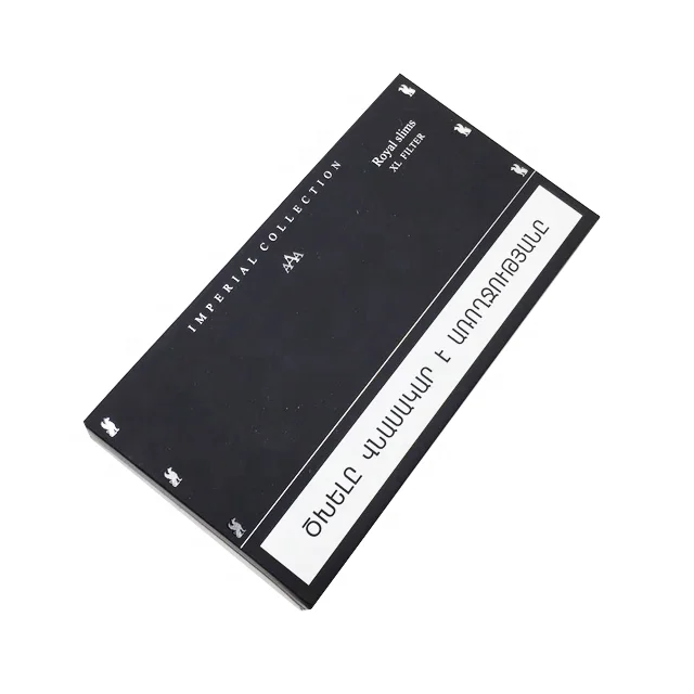 Wholesale Free Sample in Stock  Art Paper Smoking Custom Cigarette Box