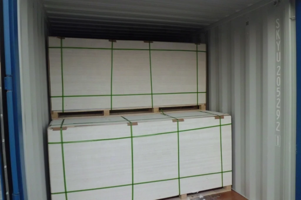 Fireproof High Strength 12mm MGO MGSO4 Sheathing Board
