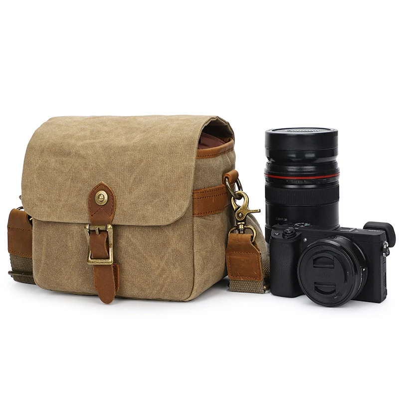 Waterproof Photography Camera Single Shoulder Bag Travel Camera Bag for DSLR SLR Mirrorless Camera