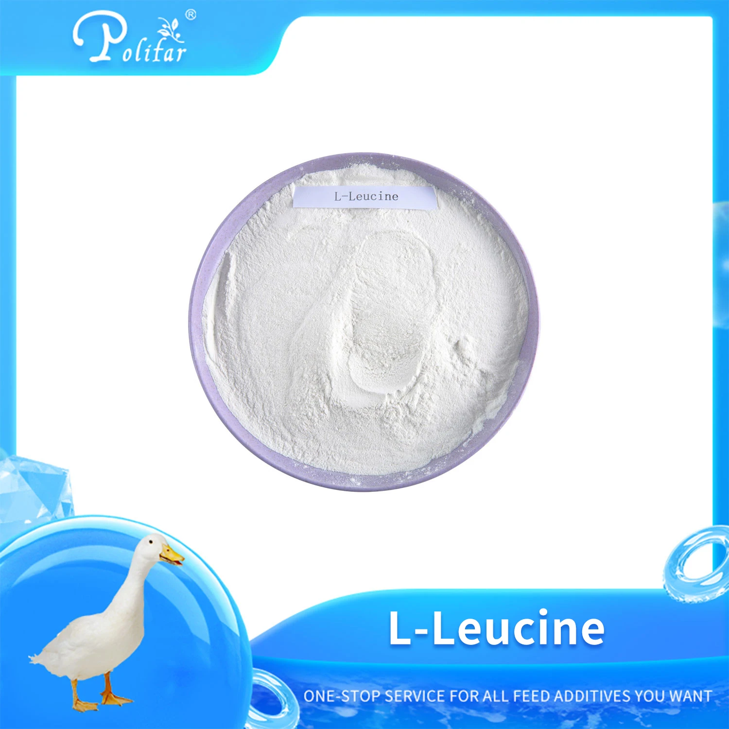 l leucine food grade amino acid L-leucine powder