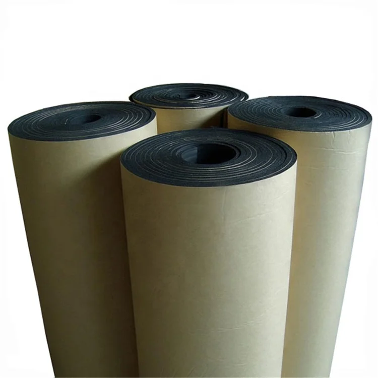 Factory Direct Sale EPDM Rubber Foam Good Sound Absorption Self Adhesive Sheet