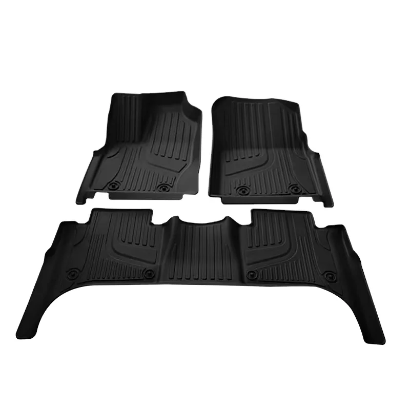 Liulong Factory Custom 3D TPE Car Mats 2024 TESLA Model 3 Model Y Non-slip Waterproof Rubber Carpet Auto Interior Accessories