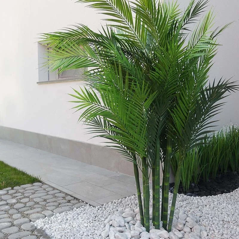 Hourpark hot selling palm tree 180cm Tall hawaii palm tree outdoor/indoor artificial plant