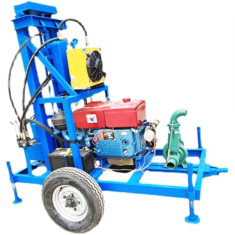 New Boring Rig Deep Well Boring 400 m Drill Rigs Borehole Drilling Machine for Geological Exploration Water Well in kenya