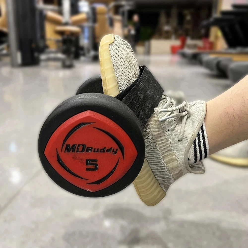 Wholesale Adjustable Weight Lifting Ankle Strap Dumbbell Bind Attachment Tibialis Trainer for Shin Splint Relief Exercise