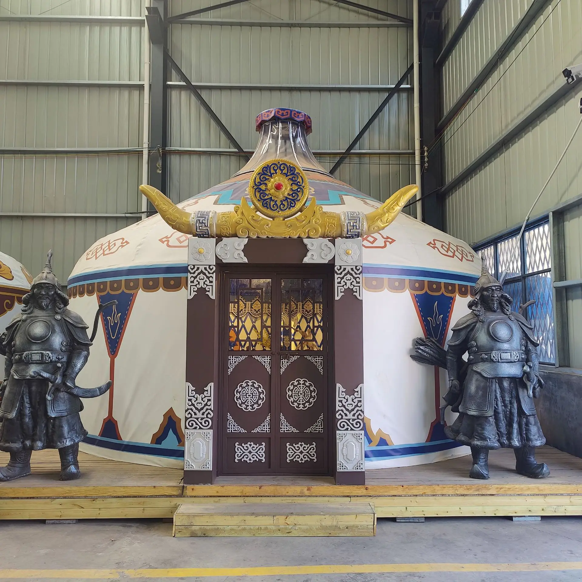 Luxury Mongolian yurt bags made to order windproof prefab mongolian yurt ger