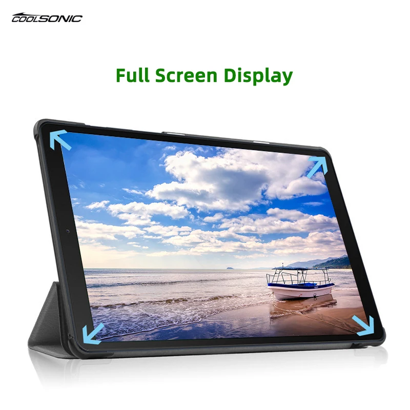 China Factory Classical Trifold Shockproof PC Leather Case Tablet For Lenovo Tab M10 HD(2nd Gen) TB-X306X/F