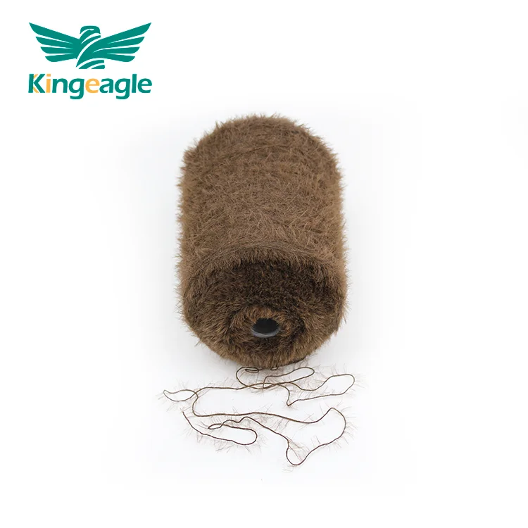 Kingeagle Fur Hairy 100% Nylon 7NM 2CM Mink Yarn