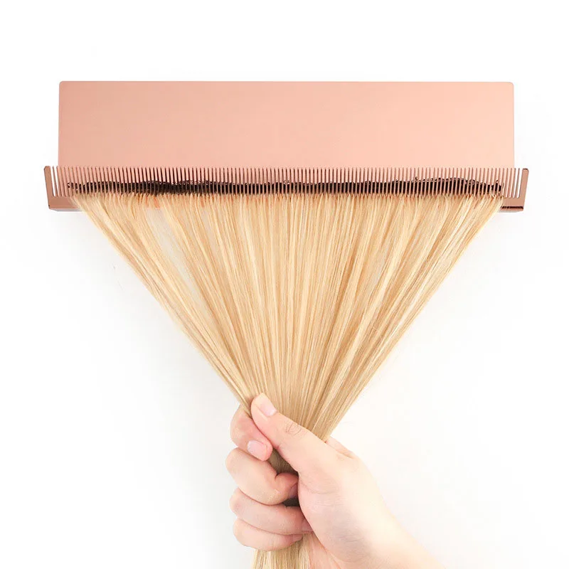 Factory Price Hair Extension Tools Hot Selling Wall Mount Display Stand Practical Hair Extensions Tool