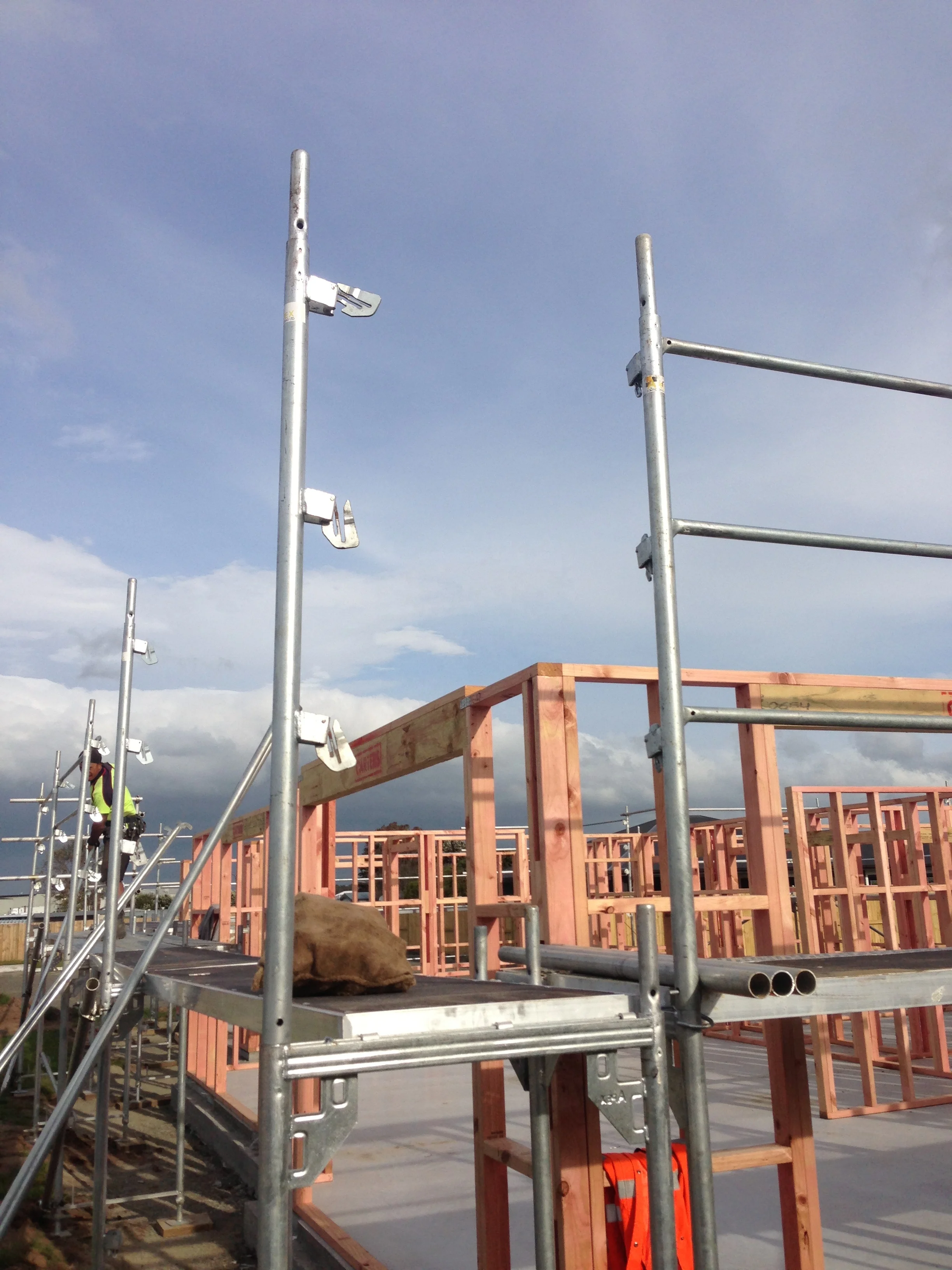 Galvanized Steel Facade Scaffolding For Construction Use