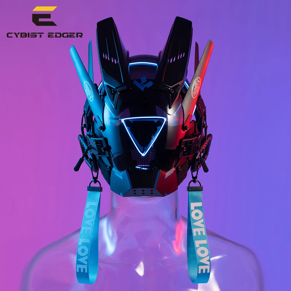 CYBER24 Cyberpunk mask - cyber mask - Samurai helmet - Tactical helmet Cosplay - Cyberpunk Cosplay