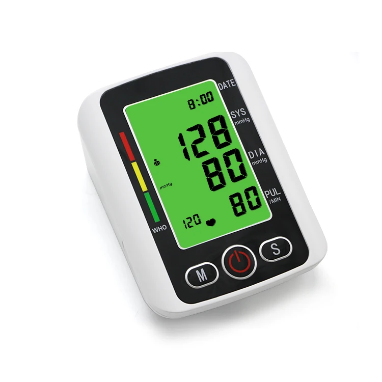 Portable Home Use Functional Smart Automatic 24 Hour Blood Pressure Monitor With LCD