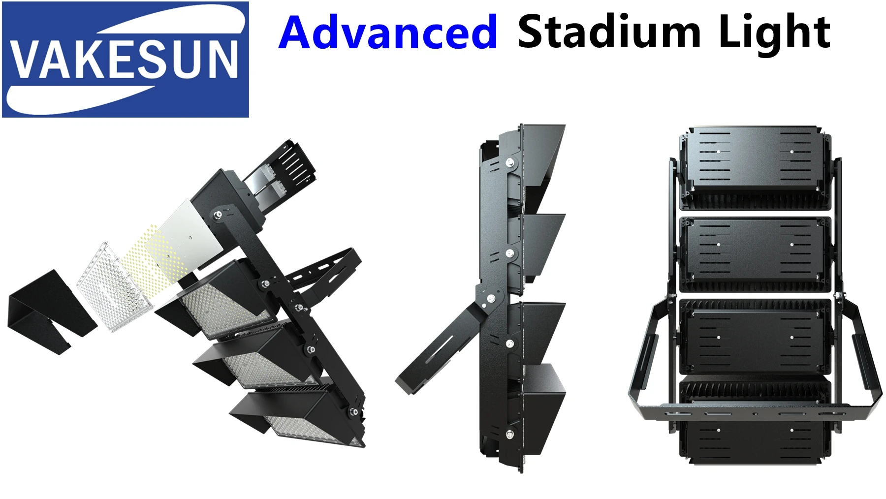 Super field 2000w led high mast stadium light outdoor module IP66 1000w 1500w 300000lm led flood stadium light