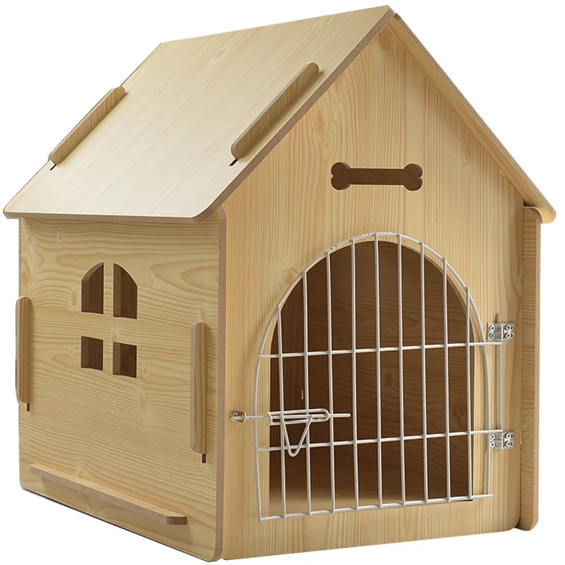 dog house pet kennel pet bed mat cat nest a wood dog Premises manufacturers direct sales wooden