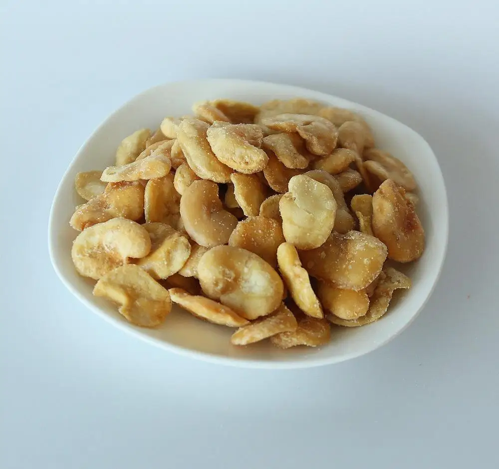 Розничная упаковка, жареная широкая фасоль со вкусом васаби