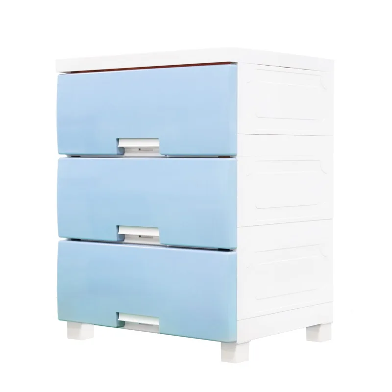 
Durable multi- layer eco friendly baby plastic storage cabinet with drawer 