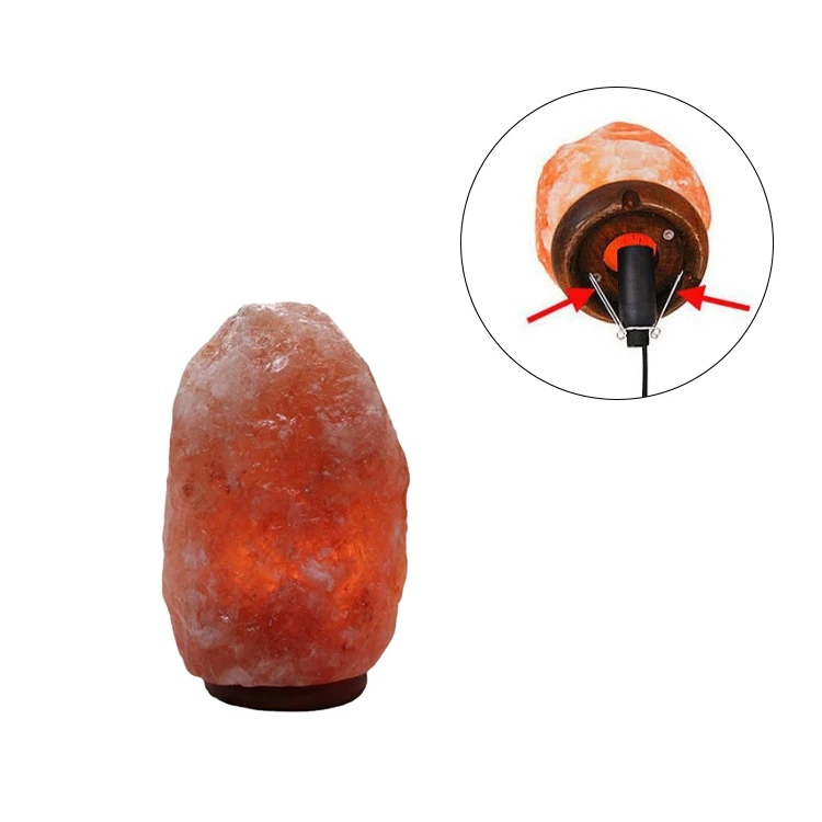 Wholesale Himalayan Salt Lamps Pink Classic Home Decor Crystal Rock Lamp for Business