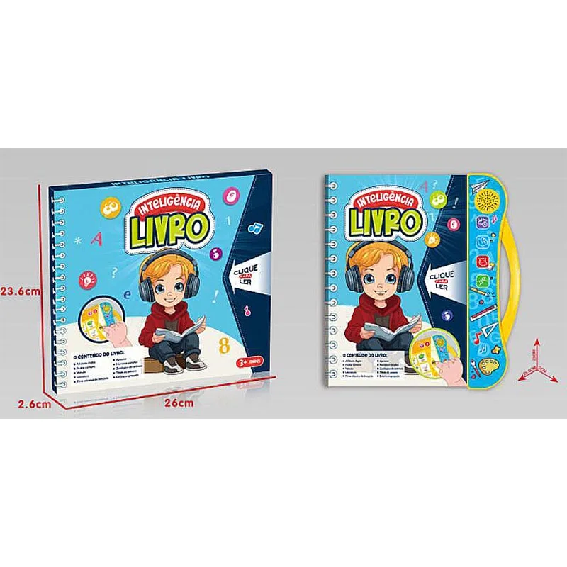 English Portuguese Kids Sound Book Learn Machine Toy Educational Toy