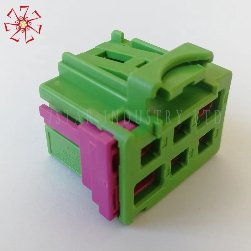 4F0 937 731F 6 pin female PBT GF10 wire harness connector for BMW1and AUDI1