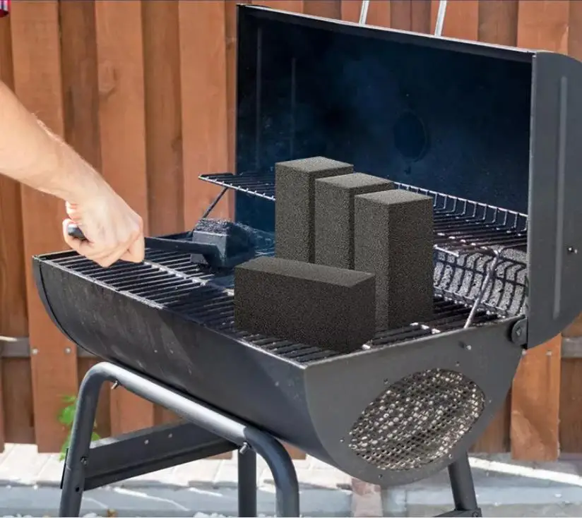 OEM Household cleaner products black grill bricks griddle cleaning brick stone