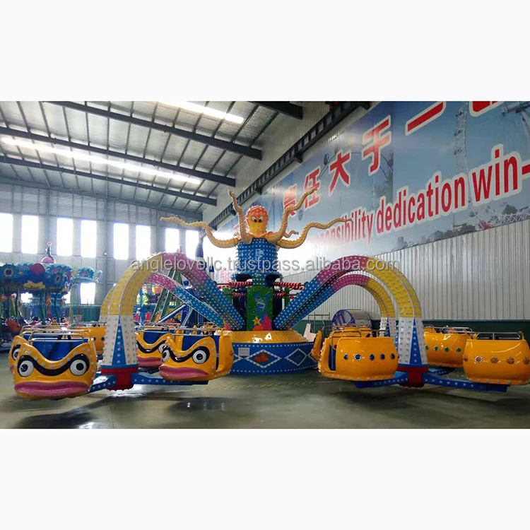Коммерческий открытый парк развлечений Funfair игровая площадка карнавал захватывающие аттракционы большой осьминог катание на 40 мест для продажи