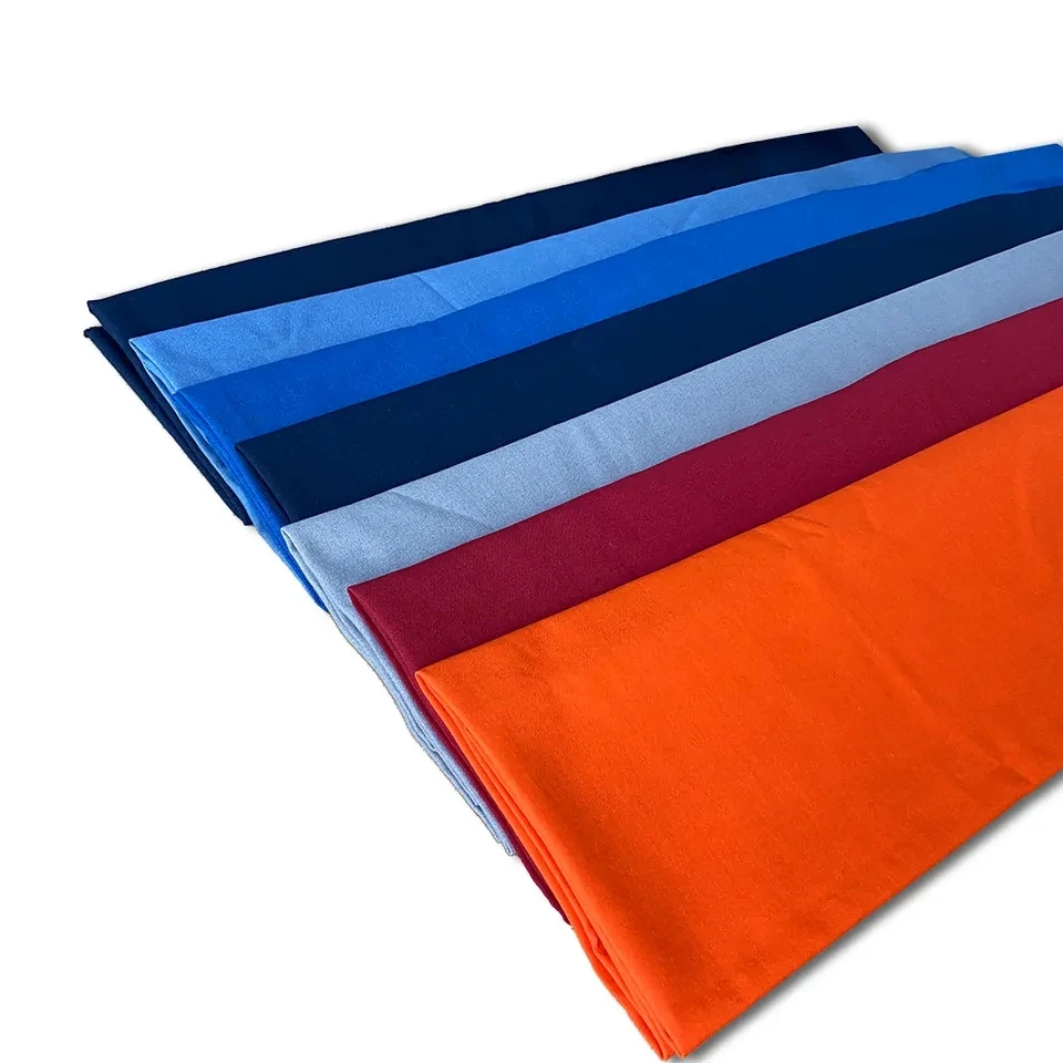 Inherently fire retardant resistant stock fabric meta para aramid woven fiber