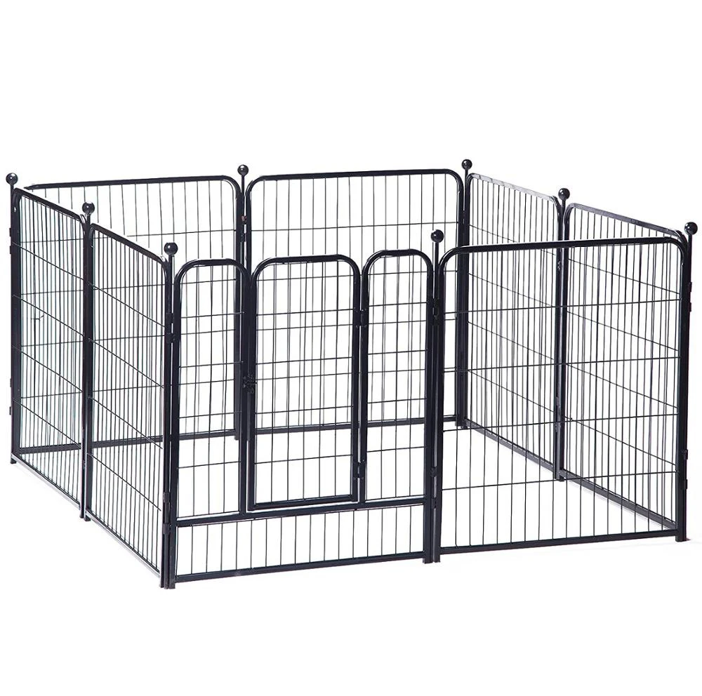 New 8 panels fence exercise pen indoor pet pen for large dogs MHD009-B