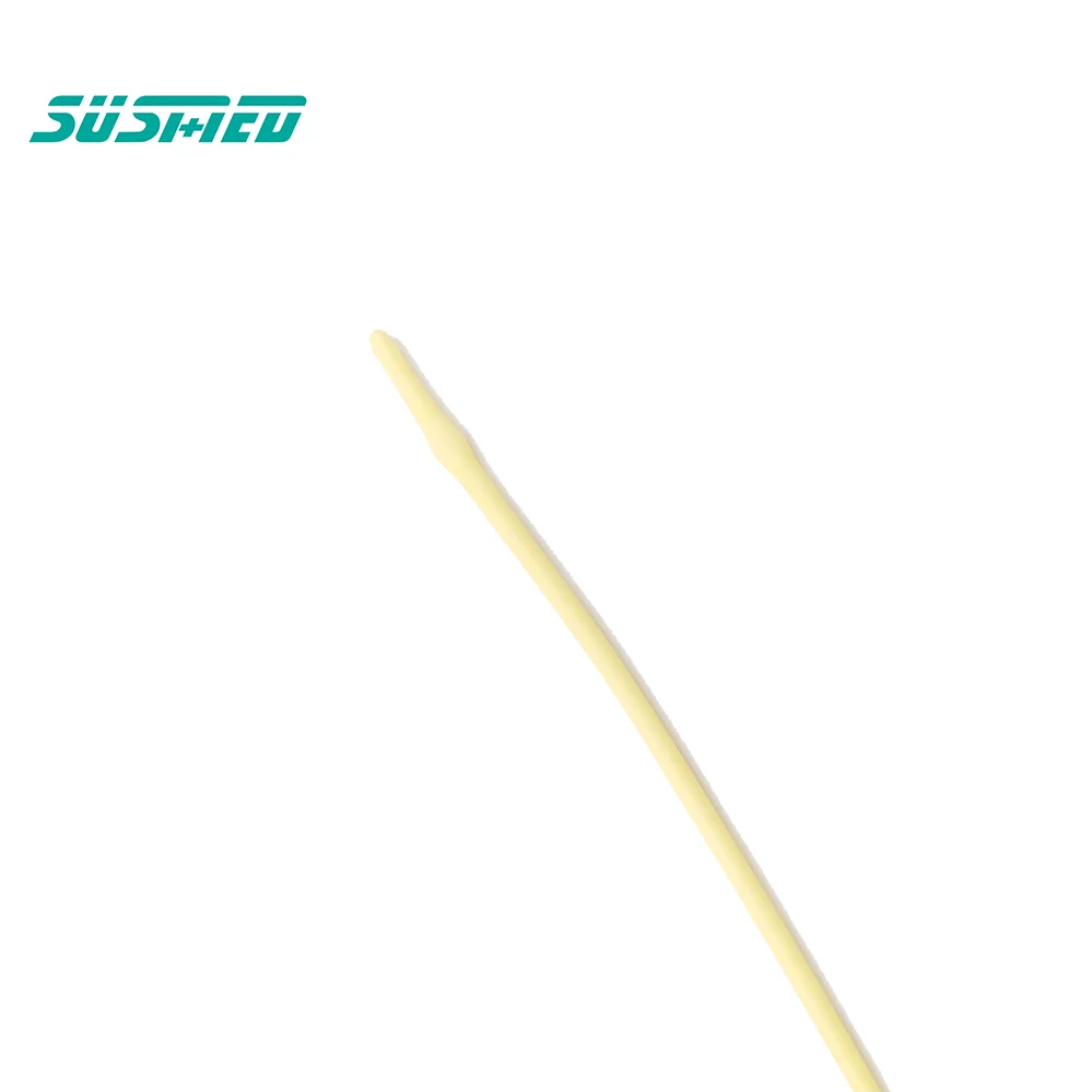 2-way single-use Medical disposable latex foley catheter with urethral balloon silicone coated pediatric foley catheter