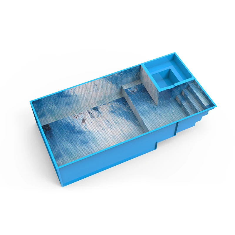 custom fiberglass spa swimming pool manufacturers modular big rectangle inground outdoor pool tiles mosaic swimming pools