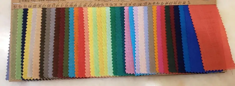 850 Material Dress Cotton Linen Yarn Thread Plain Fiber Dyed Bags Ramie Fabric Cloth Wholesale Manufacturer for