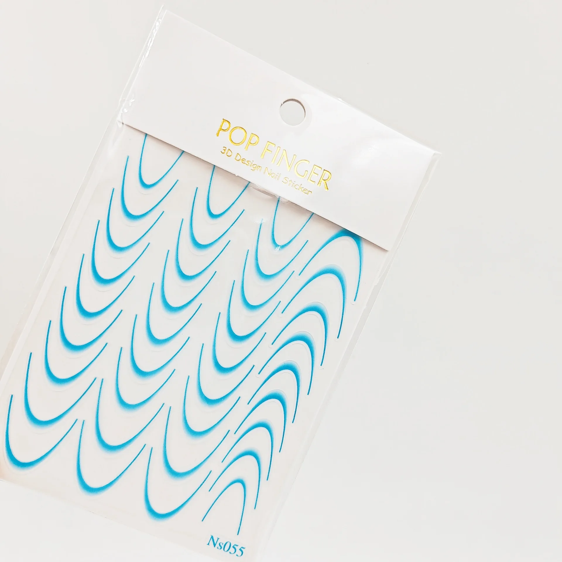 C510 SAFENG V-shape French Nail Decals Self-adhesive V Half Moon French DIY Nail Art Stickers Decals For Nail Art Decoration