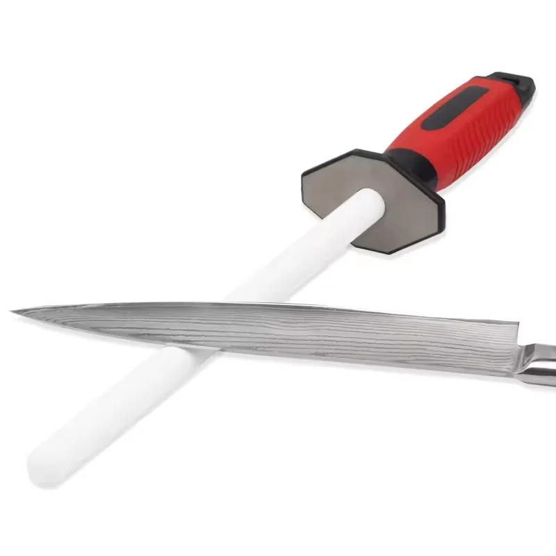 Hot sale Knife Sharpening Rod 10/12 Inch Set Multifunctional Easy Use Honing Knife Sharpener