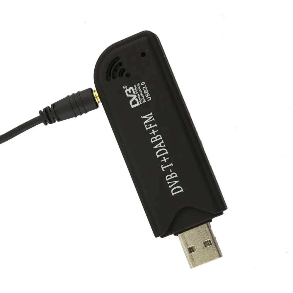 Digital Terrestrial TV Tuner Mini USB Dvb-t Support FM Radio DAB Sdr Rransceiver