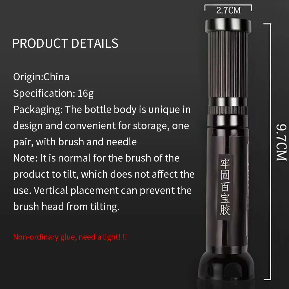 Water Drill Jewelry Paste Drilling Glue Super Jewelry Adhesive Drilling Glue Light Therapy Set Diamond Glue Manicure