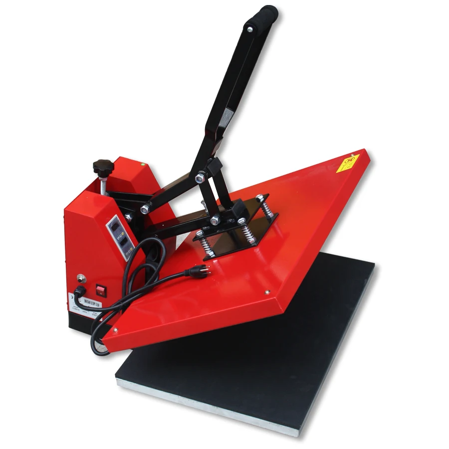 Factory Wholesale 38x38cm Sublimation Blank Printing Flat Manual Heat Press Machine T-shirt sublimation printing