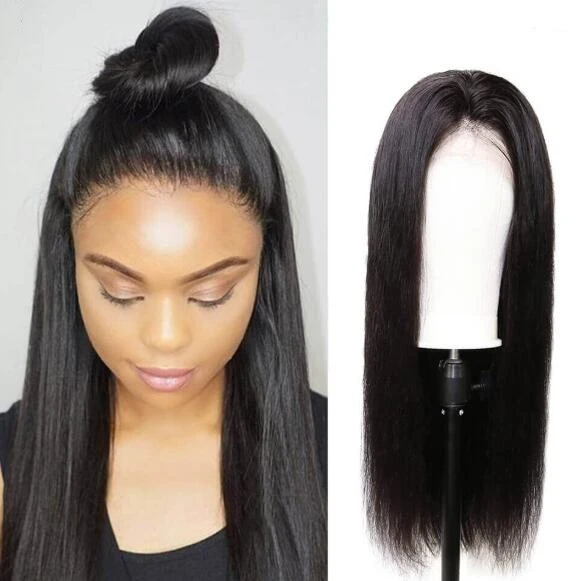 hd lace front wig invisible lace high quality 100% human hair wig raw virgin cuticle aligned hair