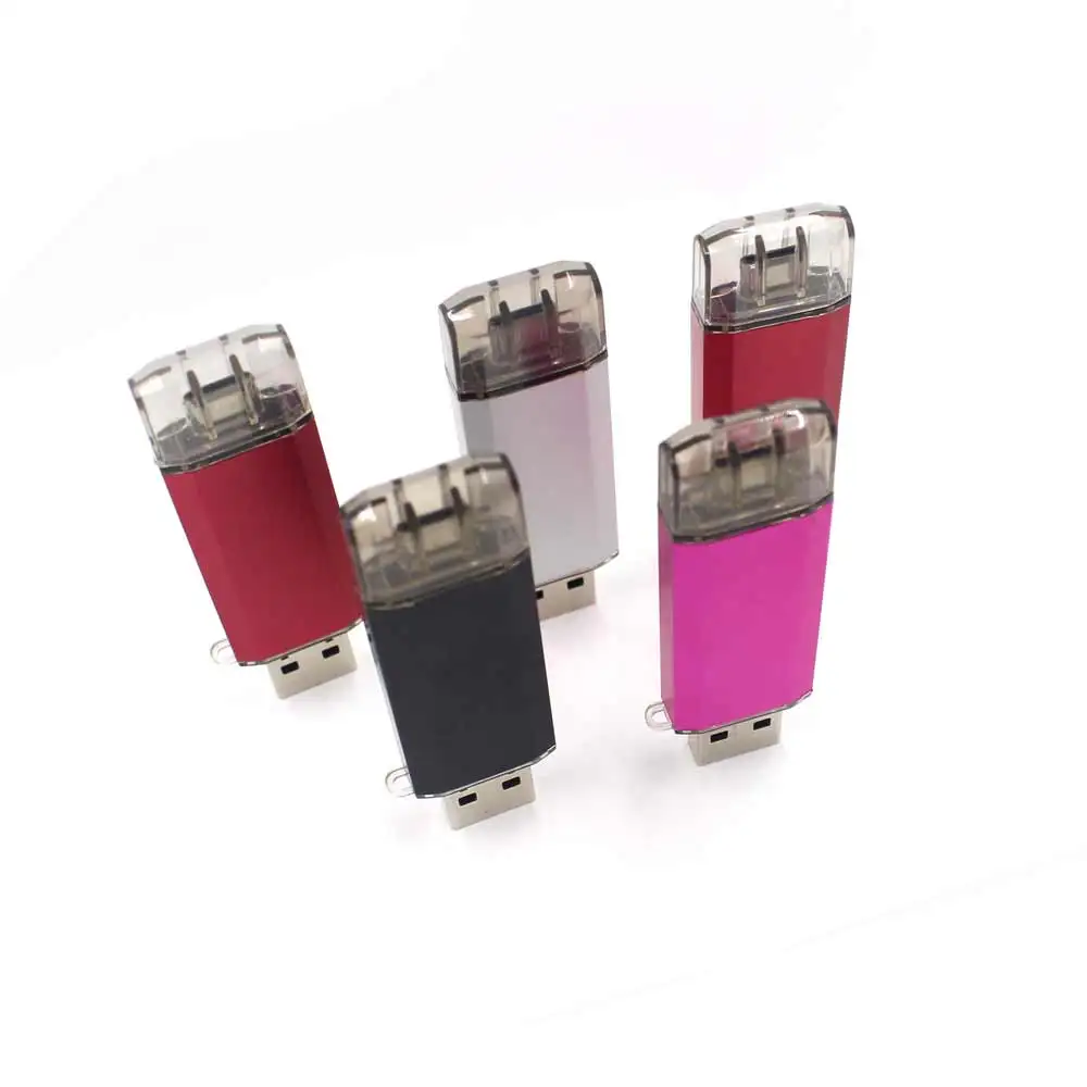 custom usb 4 in 1 flash drive 16GB 32gb 64gb 2.0 usb stick 3.0 2tb usb flash drive type c pendrive pen drive for mobile