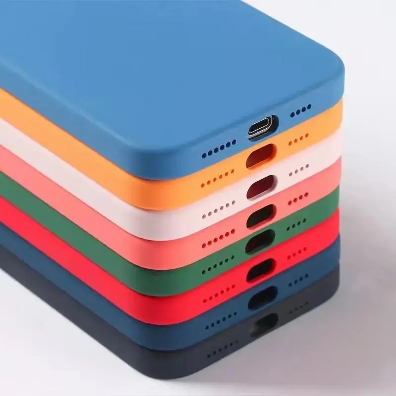 Best Selling Mag saf Cover Liquid Silicone Magnetic OEM ODM Logo silicone mobile phone case 13 Pro 14 Pro Max Magsaf Case