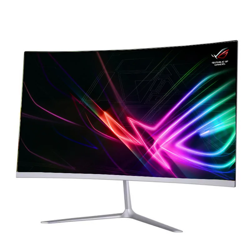 24 inch curved screen pc monitor narrow border 165HZ 1K Gaming Monitor