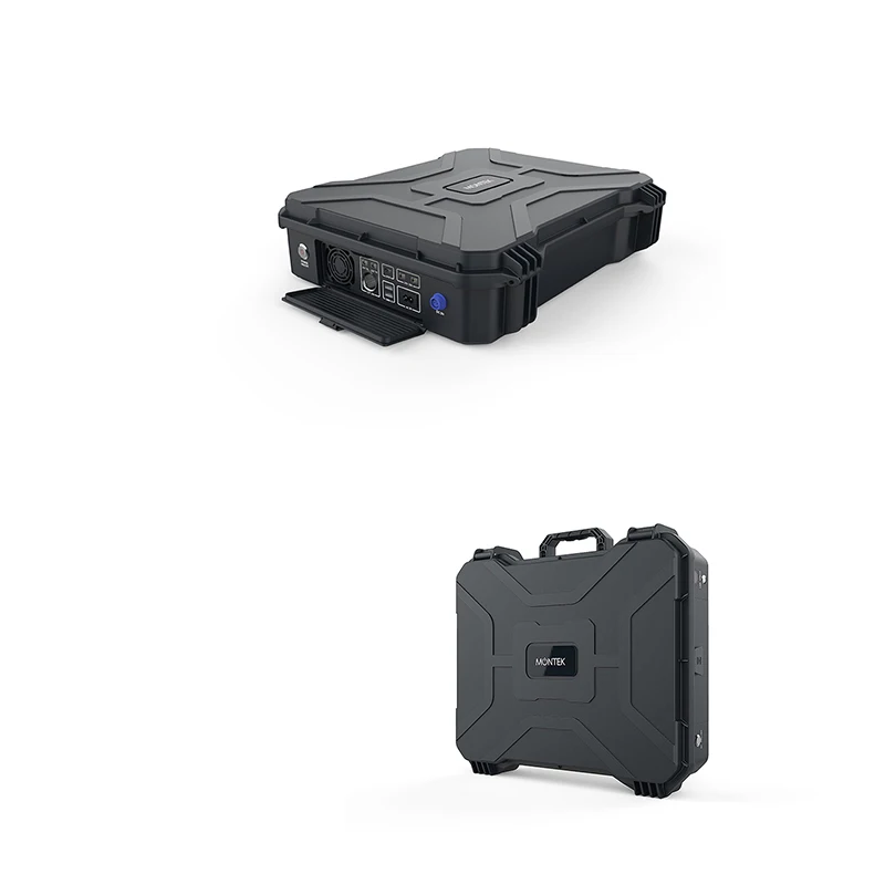 solar energy system montek  X-1000 Li-ion NCM Polymer 1000 Max power home system power station portable generator