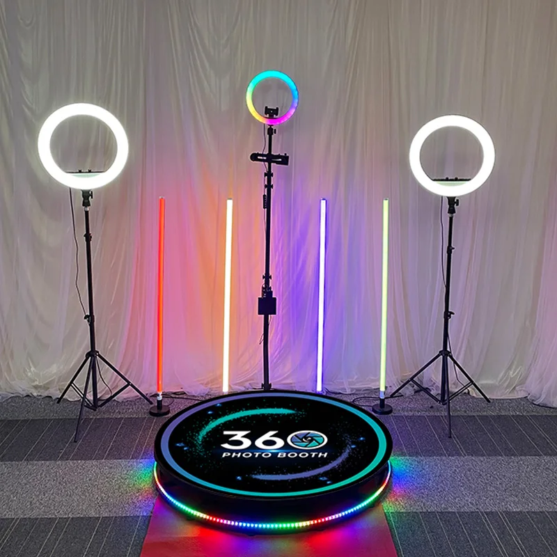 High quality 360 photo booth video booth spin booth iPad /Camera /phone 360 degree photo booth Automatic Manual Spin