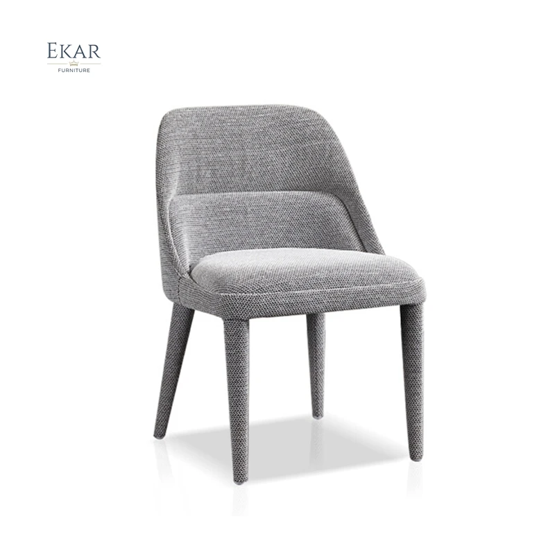 Ekar Furniture Designer Choice high quality Minimalist Design Armless Modern Dining Chair For Hotel Home coffee shop