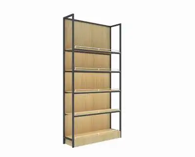 New popular high-end wine cabinet supermarket grocery store shelf custom restaurant supermarket grocery store display shelf