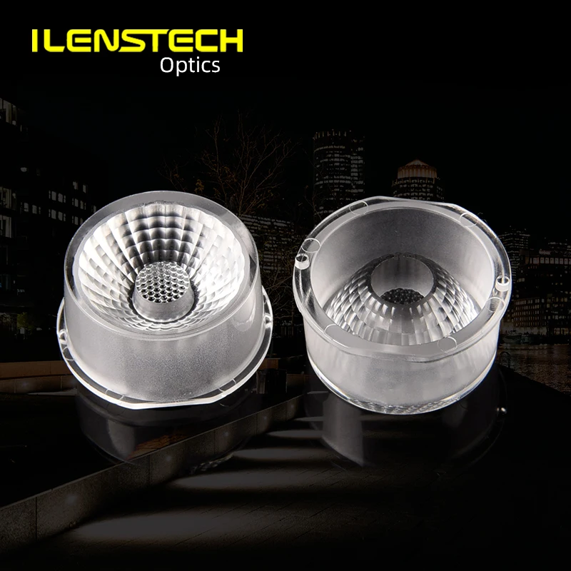 60 Degree clear surface led lens 21mm led optics lens for led lighting