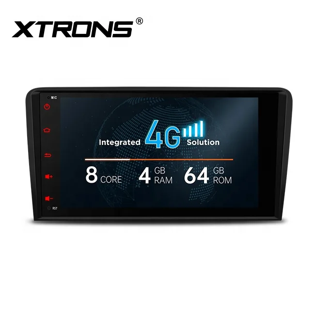 XTRONS 1 din Android 10,0 Автомобильная Мультимедийная система gps-навигации автомобильное радио для audi A3 8P/S3 8P/RS3 Sportback