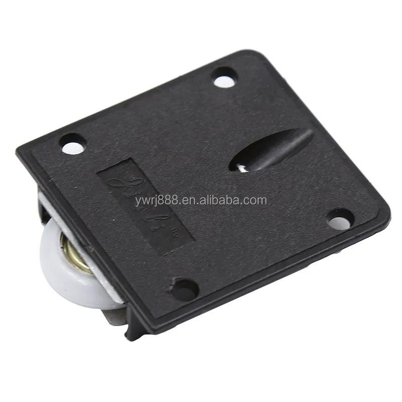 Cabinet Plastic Sliding Door Roller Bearings Wardrobe Sliding Door Roller